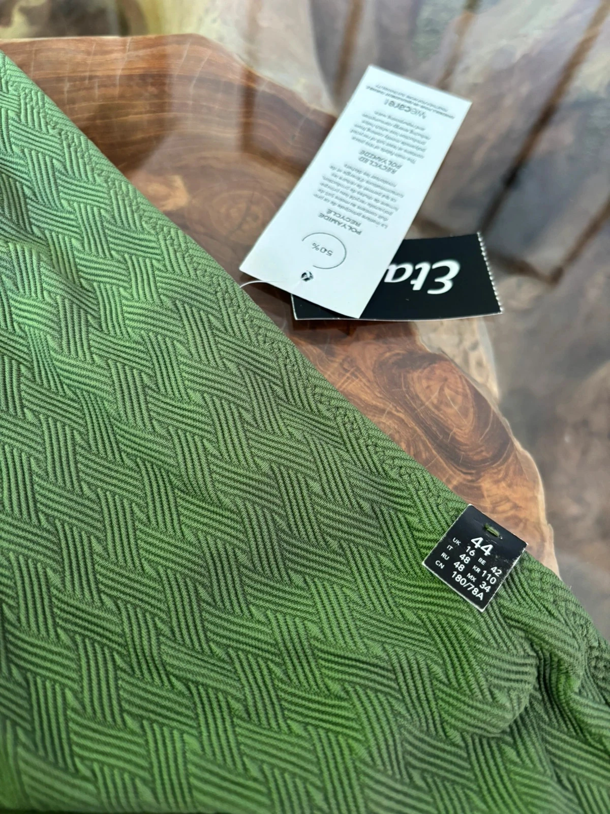 Bas de maillot de bain Etam vert bohème 44 – photo 3